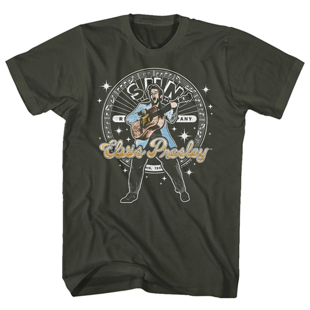 ELVIS PRESLEY エルヴィスプレスリー (生誕 90周年 ) - CIRCLE AND SPARKLES / Tシャツ / メンズ - PGS